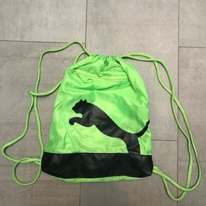 Puma drawstring backpack - works for many uses!